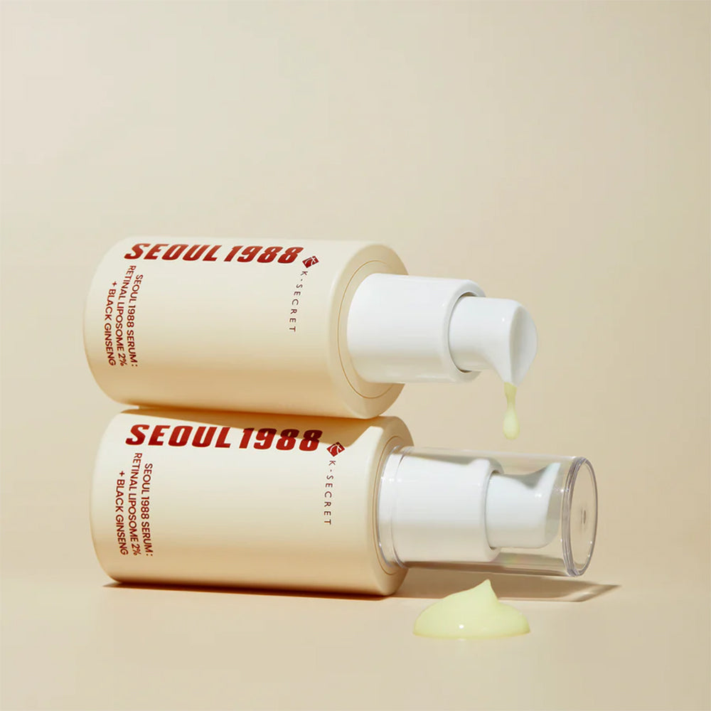 K-SECRET - SEOUL 1988 Serum : Retinal Liposome 2% + Black Ginseng 30ml