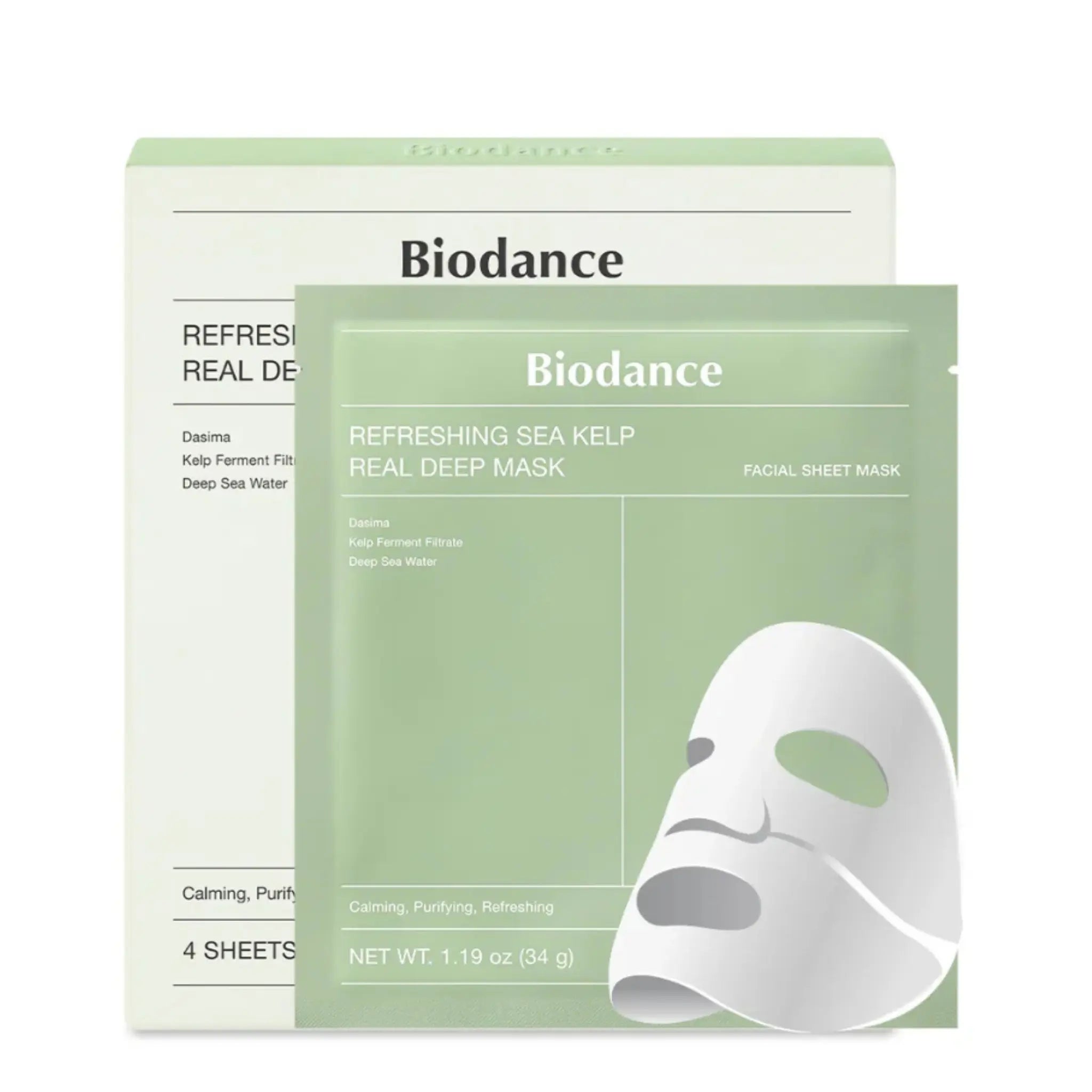 Biodance-Refreshing Sea Kelp Real Deep Mask