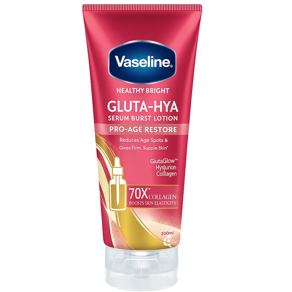 Vaseline Gluta-Hya Serum Lotion Pro-Age Restore 200m