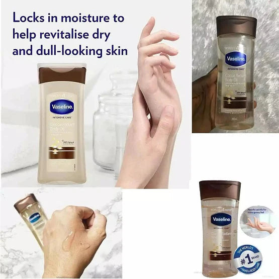 Vaseline Cocao Radiant Body Oil 200ml